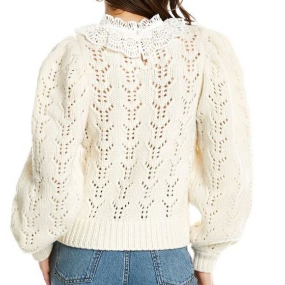 New -Sea
Patrizia Lace Combo Sweater - Picture 3 of 14